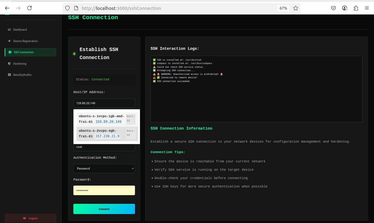 Cloud Hardening Platform